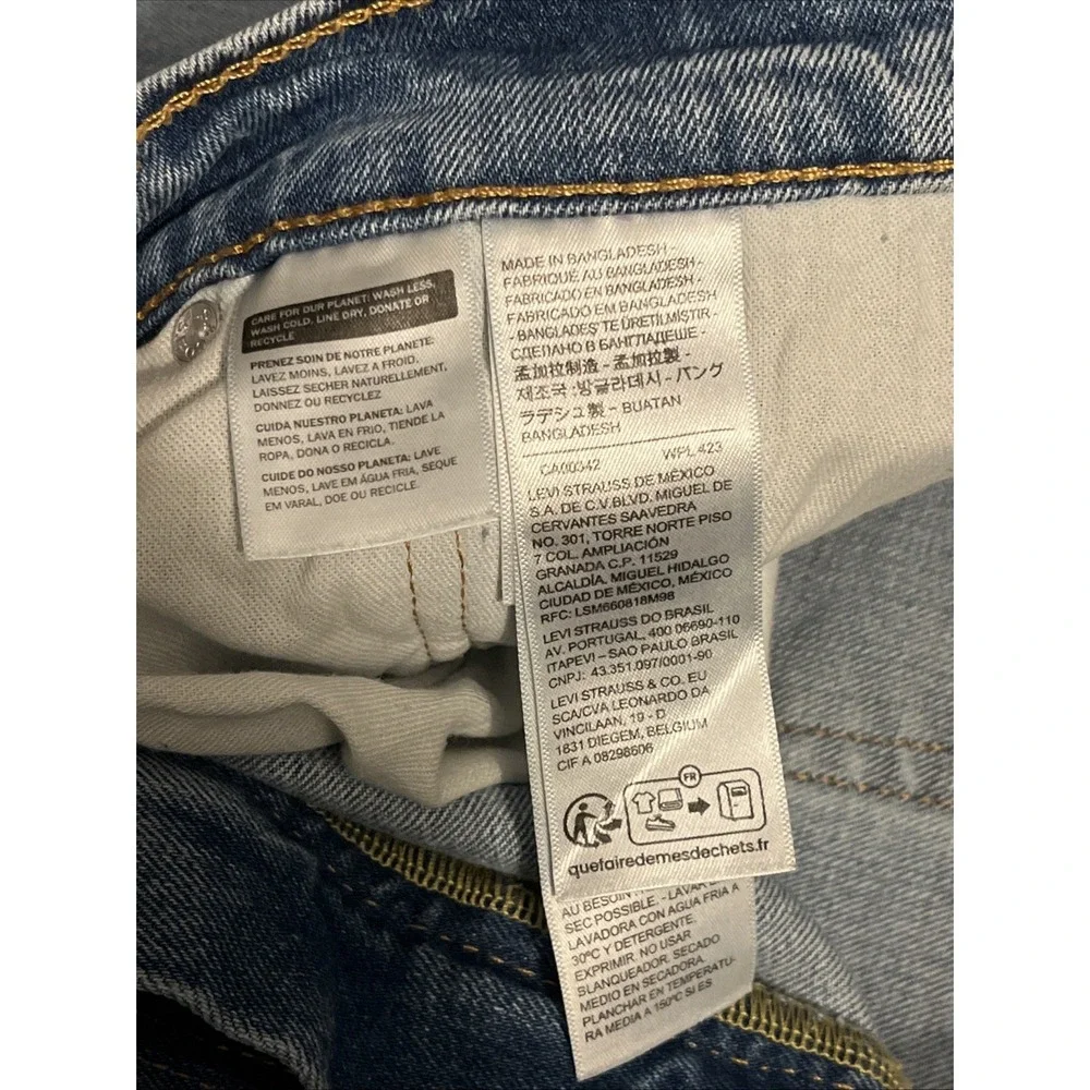 Levi's 550 Men's Light Medium Wash Jeans‎ 36x32 Great Fade EUC